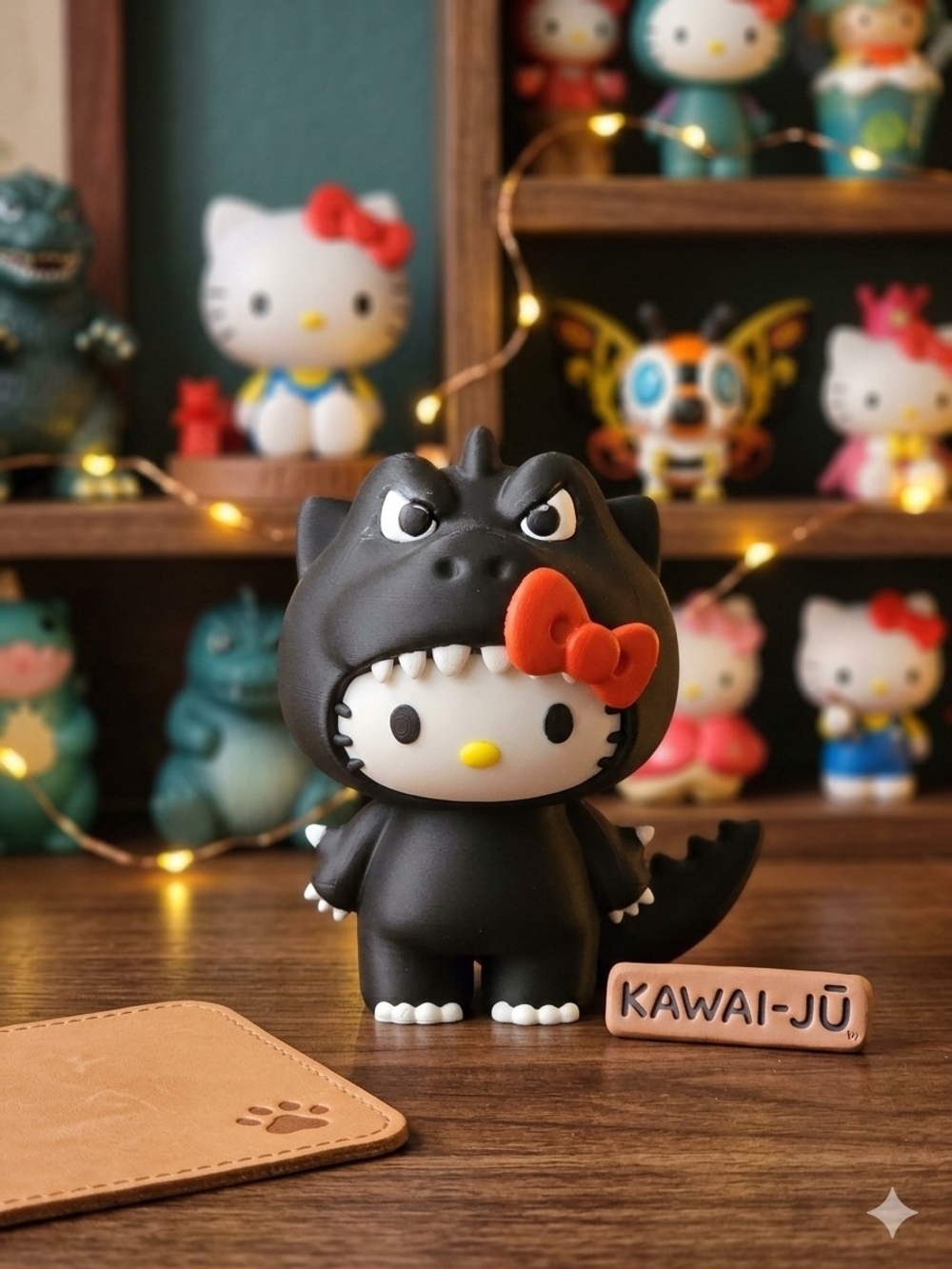 Collectable Hello Kitty Mcdonald Happy Meal In 3D Print 5 Inches.